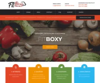 Fitboxy.pl(Catering dietetyczny z dostawą) Screenshot