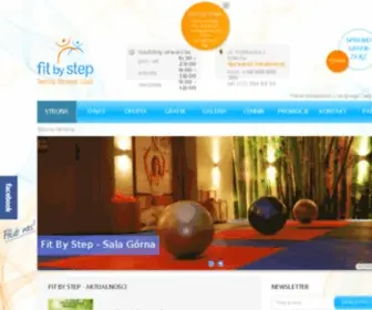 Fitbystep.pl(Fitness Kraków) Screenshot