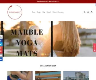 Fitccessory.com(Fitness & Yoga) Screenshot