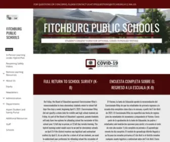 Fitchburgschools.org(FITCHBURG PUBLIC SCHOOLS) Screenshot