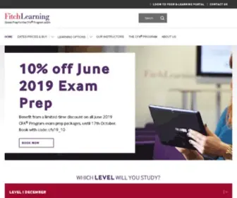 Fitchexamprep.com(CFA) Screenshot