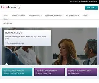 Fitchlearning.com(Fitch Learning) Screenshot