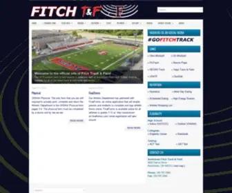 Fitchtrack.com(Fitch Track & Field) Screenshot