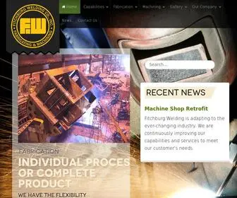 Fitchweld.com(Fitchburg Welding Co) Screenshot