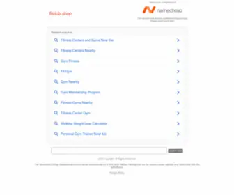 Fitclub.shop(Fitclub shop) Screenshot