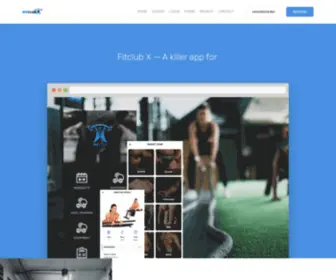 Fitclubx.com(FitClub X) Screenshot