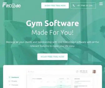 Fitcode.in(Best Gym Management Software in India) Screenshot