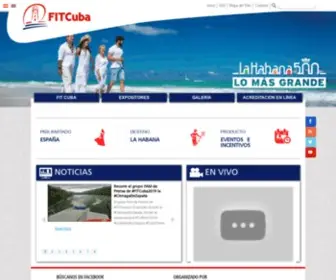 Fitcuba.com(Inicio) Screenshot