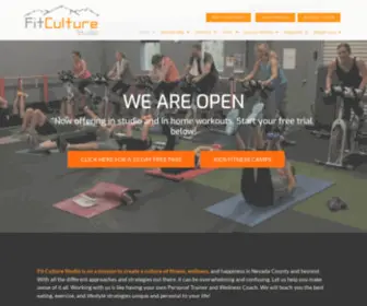 Fitculturestudio.com(Fitculturestudio) Screenshot