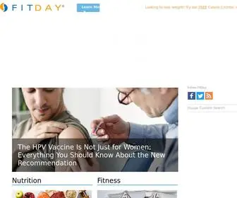 Fitday.com(Free Diet & Weight Loss Journal) Screenshot