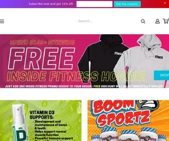 Fitdeals.ca(Canada's online supplement store) Screenshot