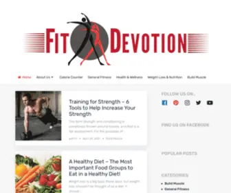 Fitdevotion.com(Fit Devotion) Screenshot