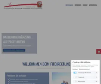 Fitdirektline.com(Original FitLine Produkte ab Werk) Screenshot