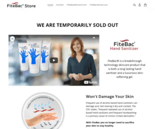 Fitebac.net(Create an Ecommerce Website and Sell Online) Screenshot