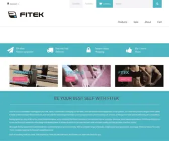 Fitek.com.au(Gym And Fitness Equipment For Sale) Screenshot