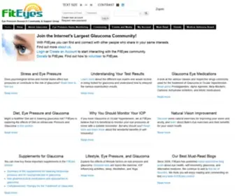 Fiteyes.com(Glaucoma and Intraocular Pressure Research Group) Screenshot