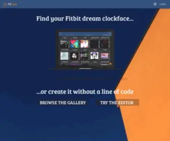 Fitface.xyz(Fitbit) Screenshot