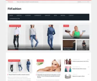 Fitfashion.ro(Moda, fitness, lifestyle) Screenshot