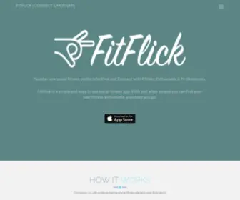 Fitflick.ie(Find fitness enthusiasts and professionals in your local area) Screenshot