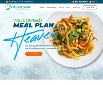 Fitfoodfresh.com(Premium Meal Plan Provider) Screenshot
