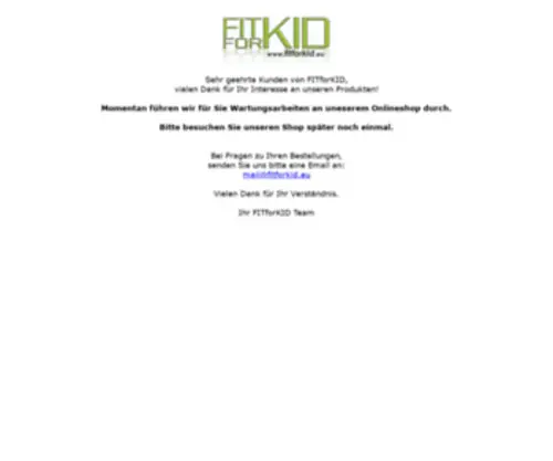 Fitforkid.eu(Moll) Screenshot