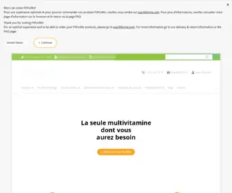 Fitforme.fr(Les multivitamines pour votre chirurgie de perte de poids) Screenshot