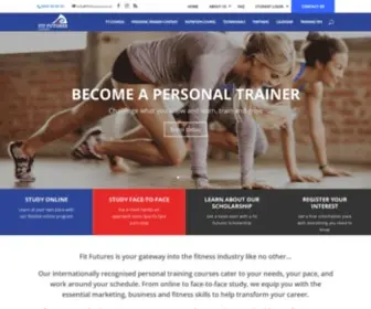 Fitfutures.co.nz(Become a Personal Trainer) Screenshot