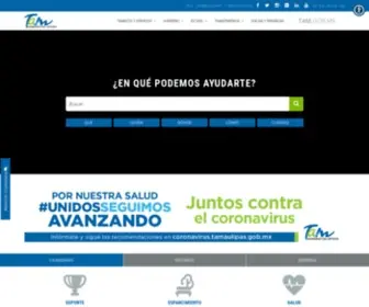 Fit.gob.mx(Gobierno del Estado de Tamaulipas) Screenshot