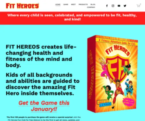 Fitheroes.com(FIT HEROES) Screenshot