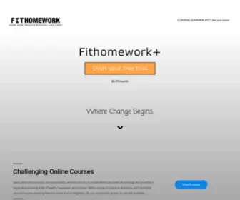 Fithomeworkpt.com(Home Fitness) Screenshot