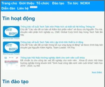 Fithou.edu.vn(Khoa CNTT) Screenshot