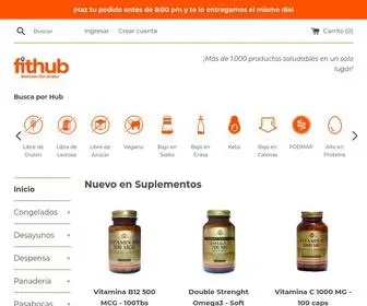 Fithub.com.co(FitHub Colombia) Screenshot
