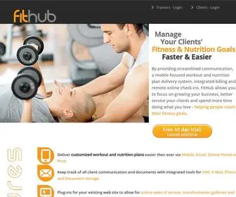 Fithub.com(Personal Trainer Software) Screenshot