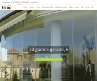 Fitin.rs(Zastakljivanje terasa) Screenshot