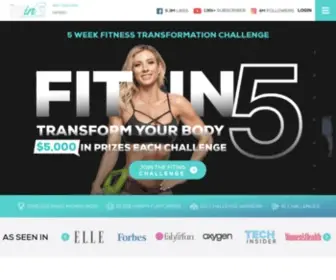 Fitin5.com Screenshot