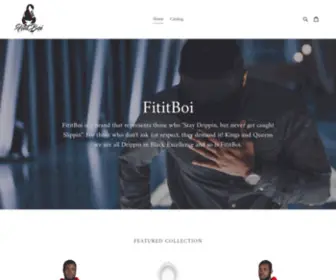 Fititboi.com(Urban street wear brand) Screenshot