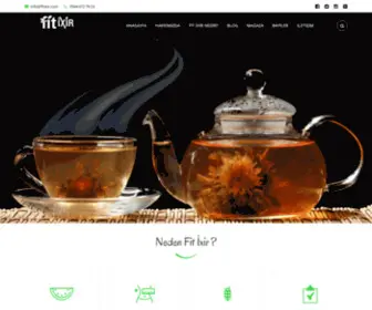 Fitixir.com(Fit İxir) Screenshot