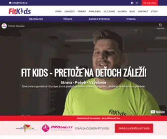 Fitkids.sk(Fit Kids) Screenshot