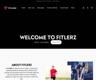 Fitlerz.com(Create an Ecommerce Website and Sell Online) Screenshot