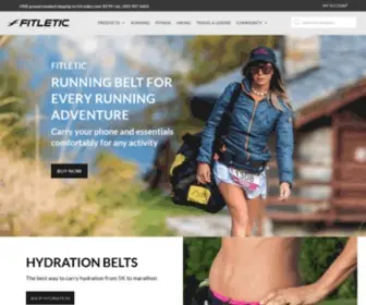 Fitletic.com(Best Fitness Running Belt and Gear) Screenshot