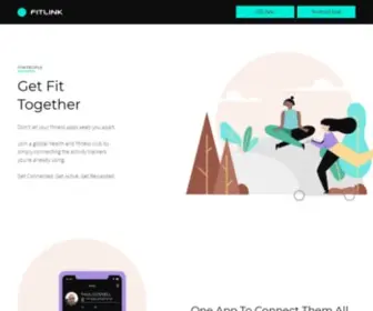 Fitlinkapp.com(The team wellness app) Screenshot