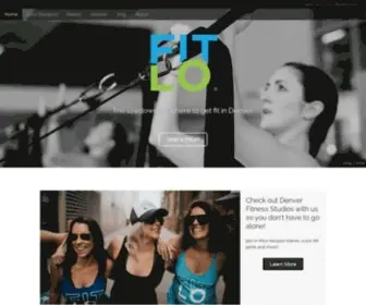 Fitlodenver.com(The Lowdown On Where To Get Fit In Denver) Screenshot