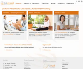 Fitmedi-Akademie.de(Fitmedi Akademie • Ausbildungen & Fortbildungen) Screenshot