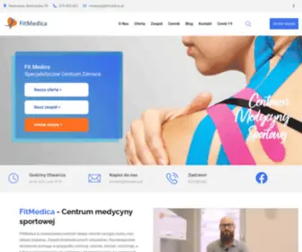 Fitmedica.pl(Centrum Medycyny Sportowej) Screenshot