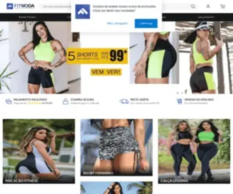 Fitmoda.com.br(Moda Fitness Atacado) Screenshot