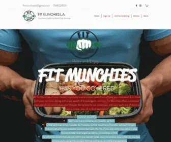 Fitmunchiesla.com(Meal Prep) Screenshot