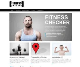 Fitness-Checker.de(Fitnesstraining & Trainingsplan vom FITNESS CHECKER) Screenshot