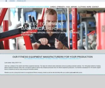 Fitness-Manufacturers.com(FITNESS EQUIPMENT MANUFACTURERS) Screenshot