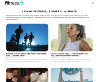 Fitness.fr(L'actualité fun du fitness) Screenshot
