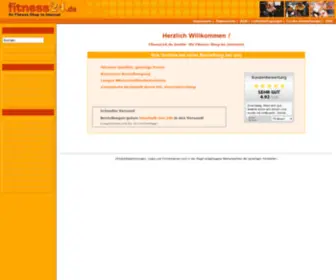 Fitness24.com(Fitness 24) Screenshot